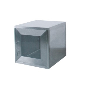Double-door interlock transferring window