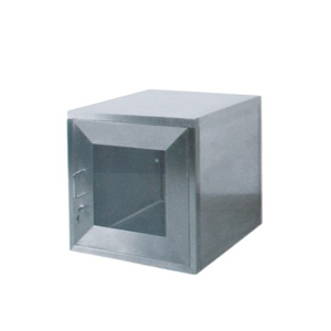 Double-door interlock transferring window