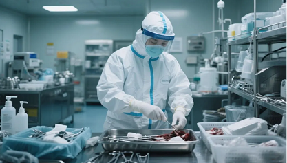 Treatment of special infected instruments in sterile supply center