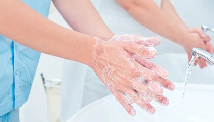 Prevention and treatment of burns in washing machines and autoclaves